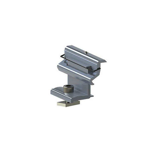 Picture of incl. grounding-pins and O-ring
suitable for framed PV-modules with a frame height from 33 up to 50 mm
